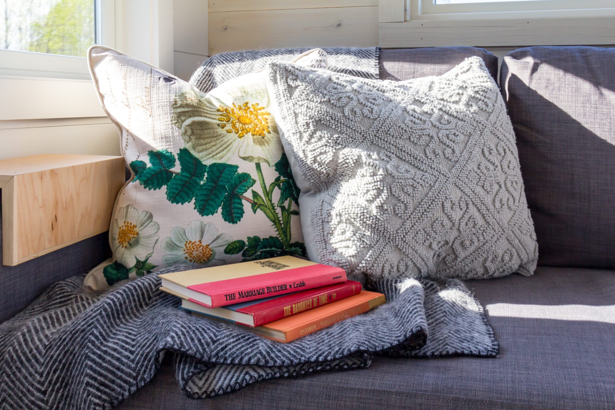Creating a cozy corner can help you live that hygge aesthetic