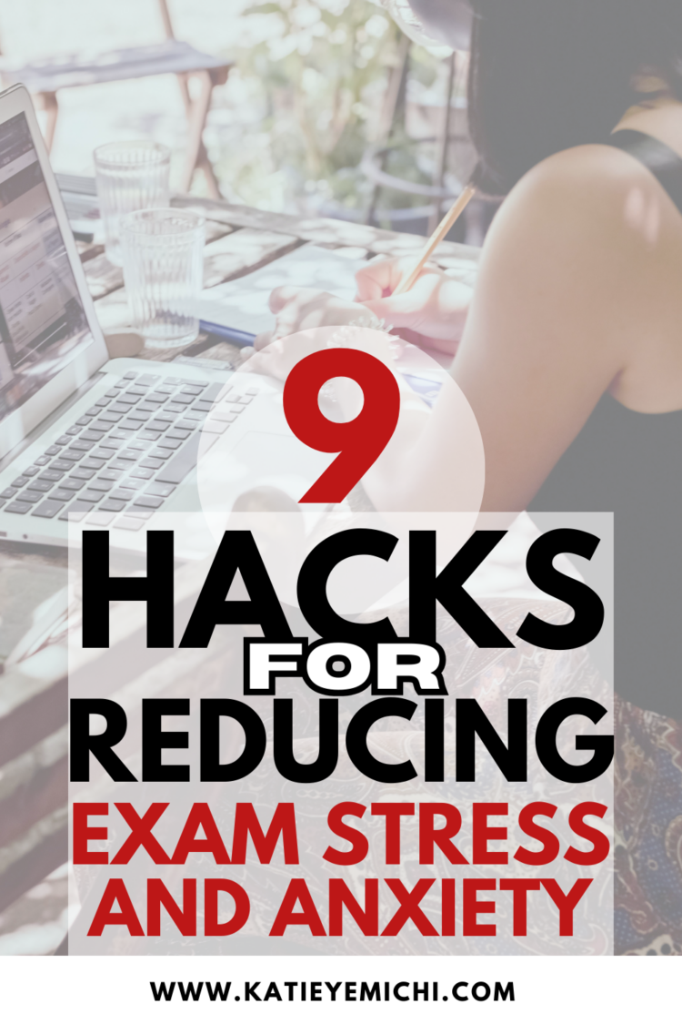 how to reduce stress and anxiety during exams